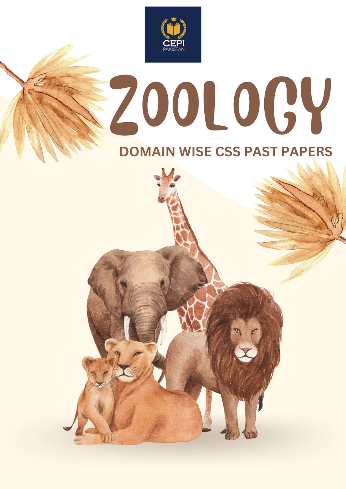 OG5-4 CSS Zoology (Past Papers / Domain-wise) Prepared By CEPI Pakistan