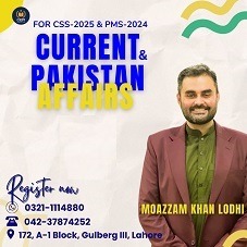 Pak & Current Affairs Session CSS Apr-2025