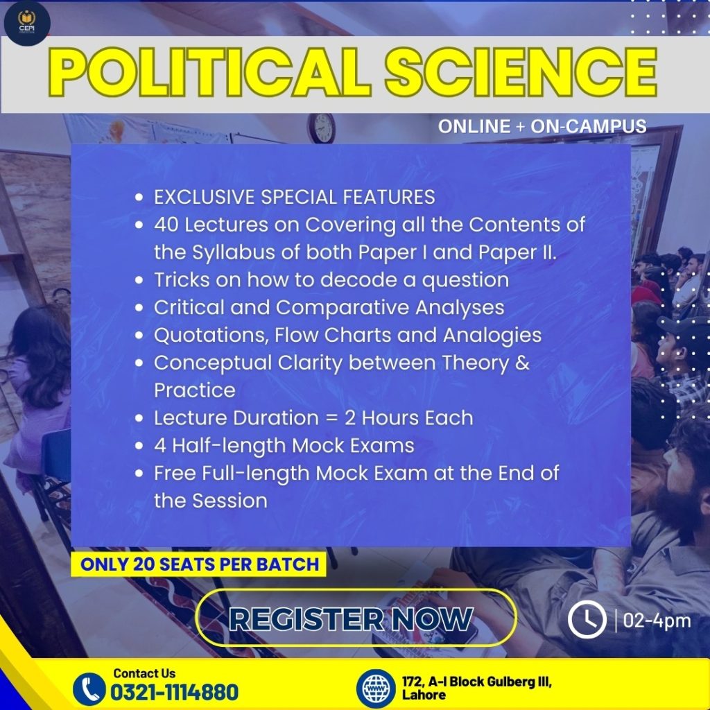 Political Science Detail